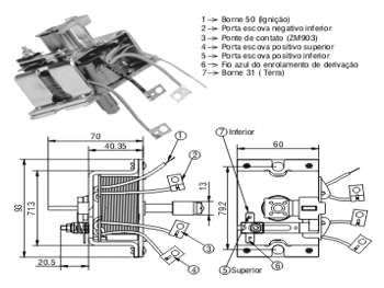 SOLENOIDE BOSCH SC SCANIA FKB 24V