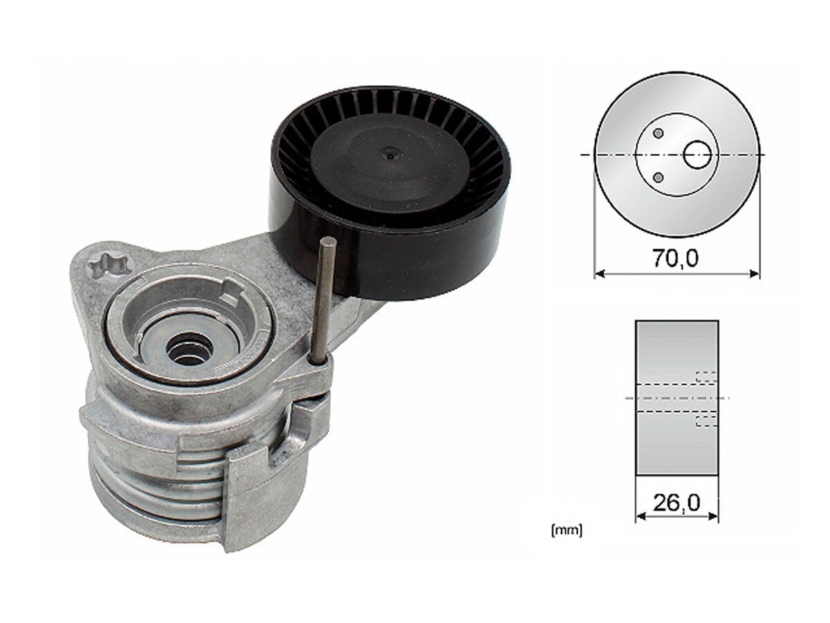 Tensor De La Correa BMW 525I (E60)/325I (E90)/X5 3.0 Si (E70)/330I (E90)/X1 28I (E84)/530 (E60) 03-15