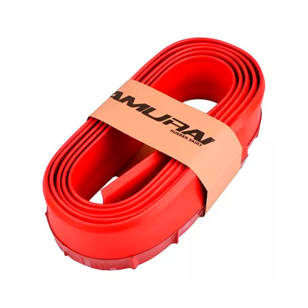 ACCESORIO EXTERIOR - PROTECTOR ADHESIVO FALDON PARAGOLPE ROJO