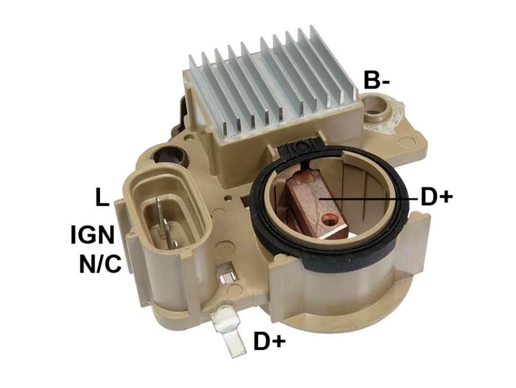 REGULADOR ALTERNADOR MITSUBISHI JAC /EFFA/CHINOS 12V