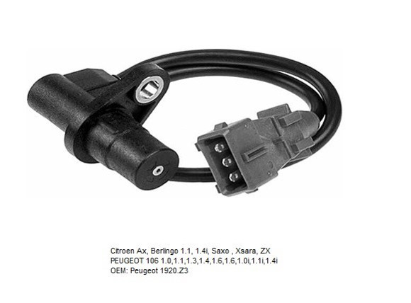 SENSOR DE ROTACION PEUGEOT 106/306/PARTNER