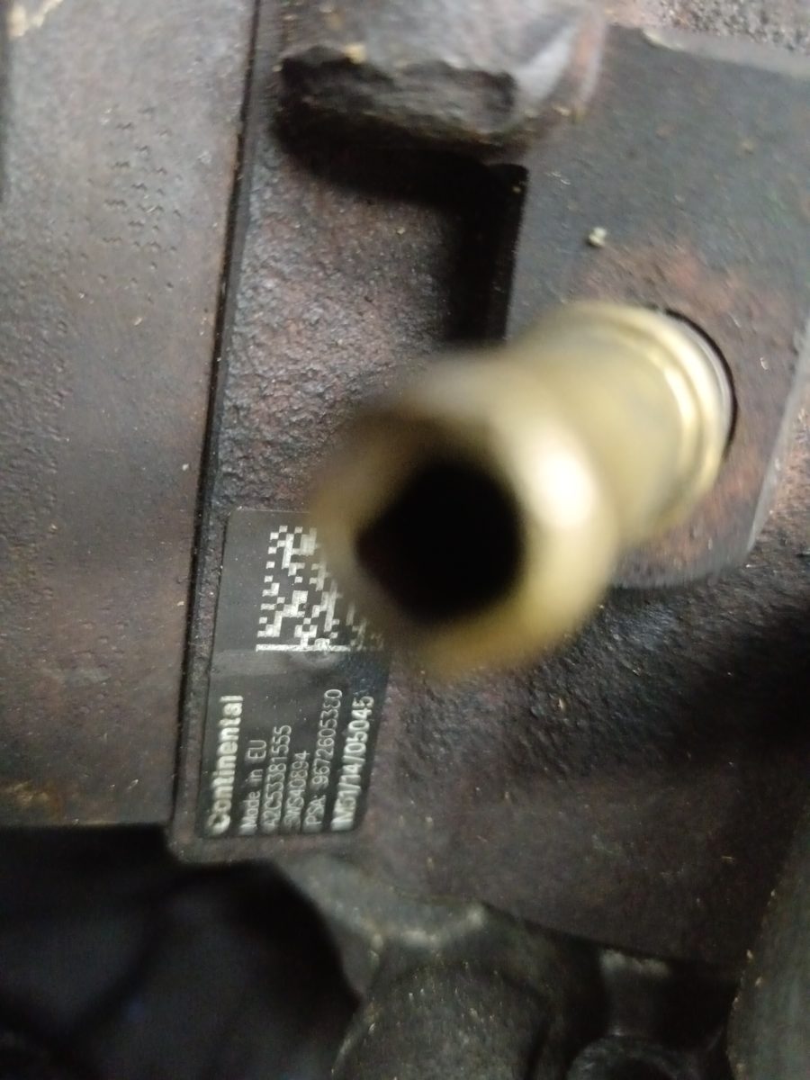 Bomba Inyeccion Peugeot 308 2007-2013 1.6 HDi FAP 1.6L 82kW 9672605380