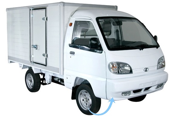 PARAGOLPE DELT. NEGRO LISO