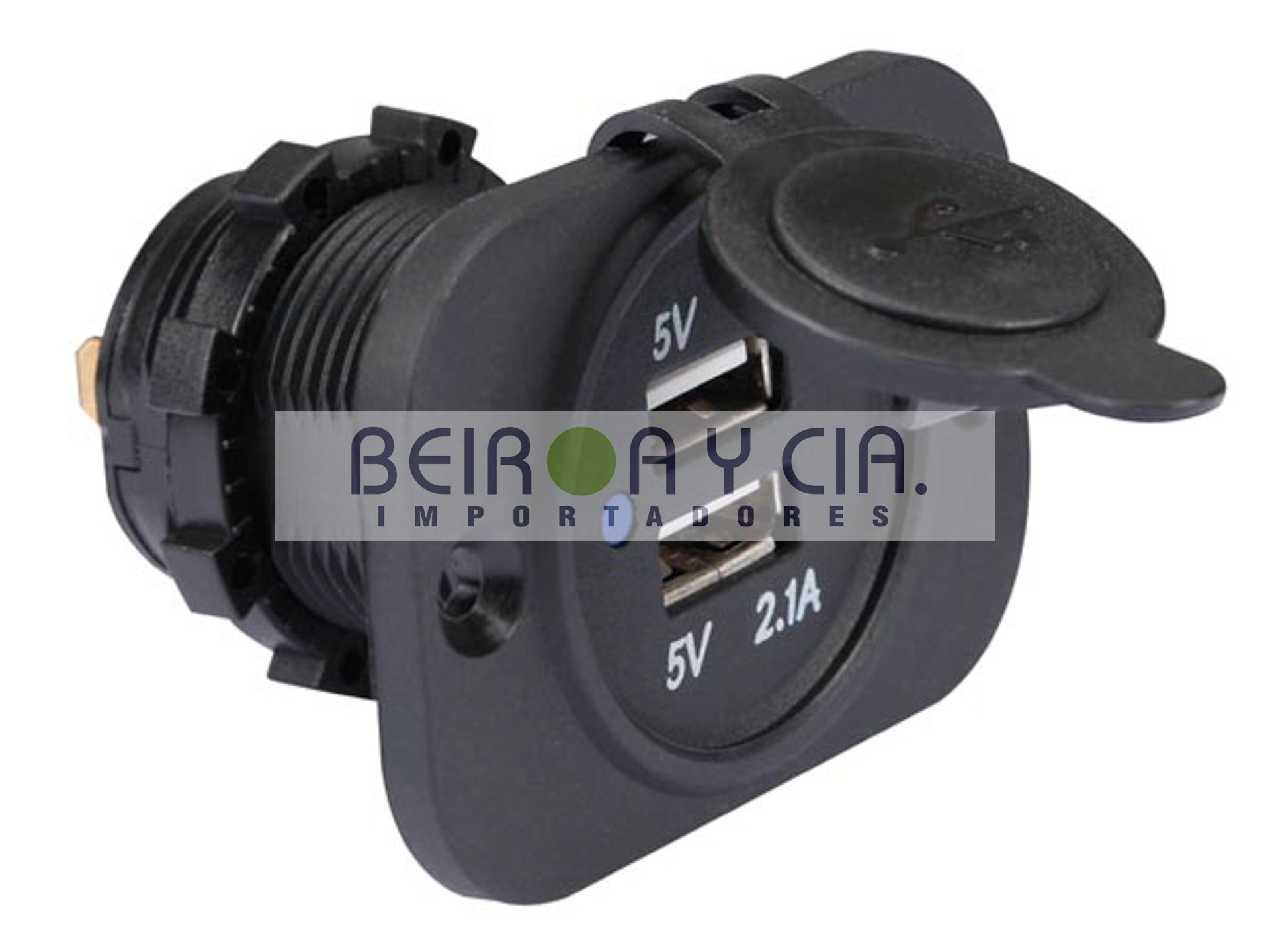 CARGADOR USB UNIVERSAL 2 PUERTOS 12-5V