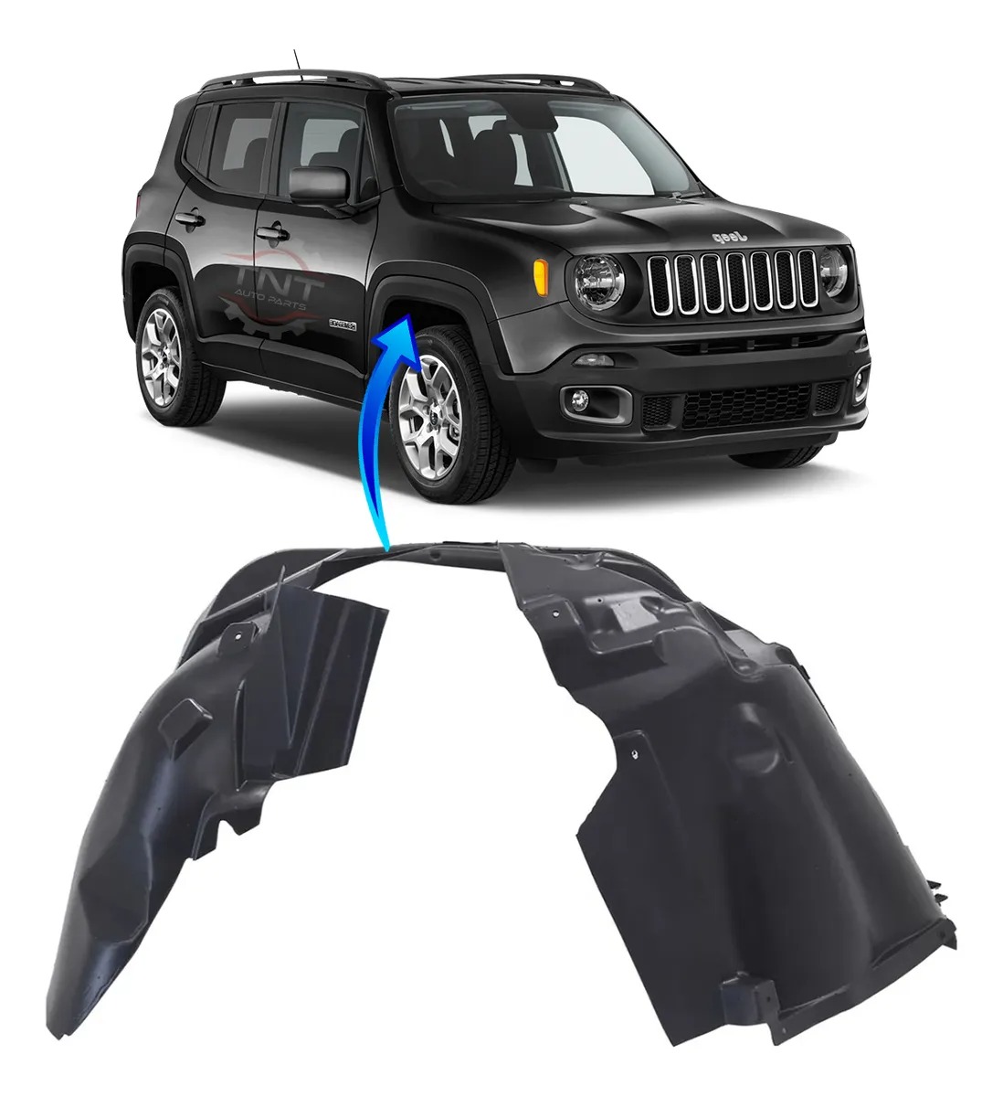 Pasa rueda Delantero Derecho Renegade 2014 2015 2016 2017 2018 2019 2020 2021