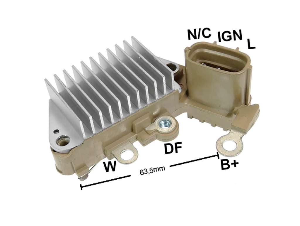 REGULADOR ALTERNADOR N-DENSO SU BALENO 1.3/1.6/1.8 95/02 12V