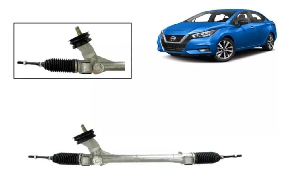 Cremallera Nissan Versa 2020 2024 Electro Asistida