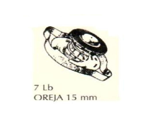 TAPON RAD. RC0105 7 LBS. 0.50 KG OR. 15MM =B/H/MB5