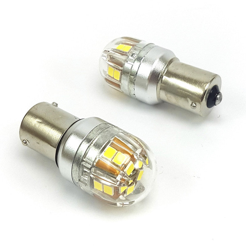Lampara S25 15 Led Blanca 1 Polo Canbus x2 Un