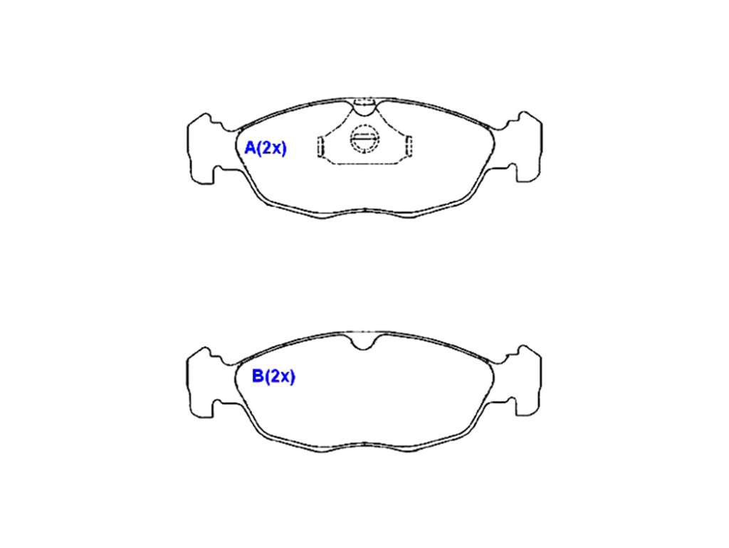 PASTILLA FRENO GM CORSA/AGILE/PE306/CI SAXO