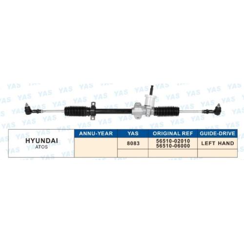 CREMALLERA MECANICA HYUNDAI ATTOS 98...08 YAS C/PUNT. 5651002010-5651002000- 5651006000 SEL21606