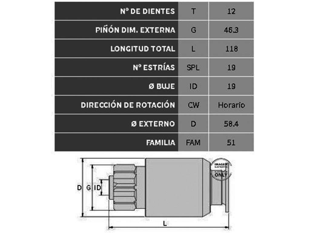 BENDIX DELCO CATERPILLAR 12D. 19E