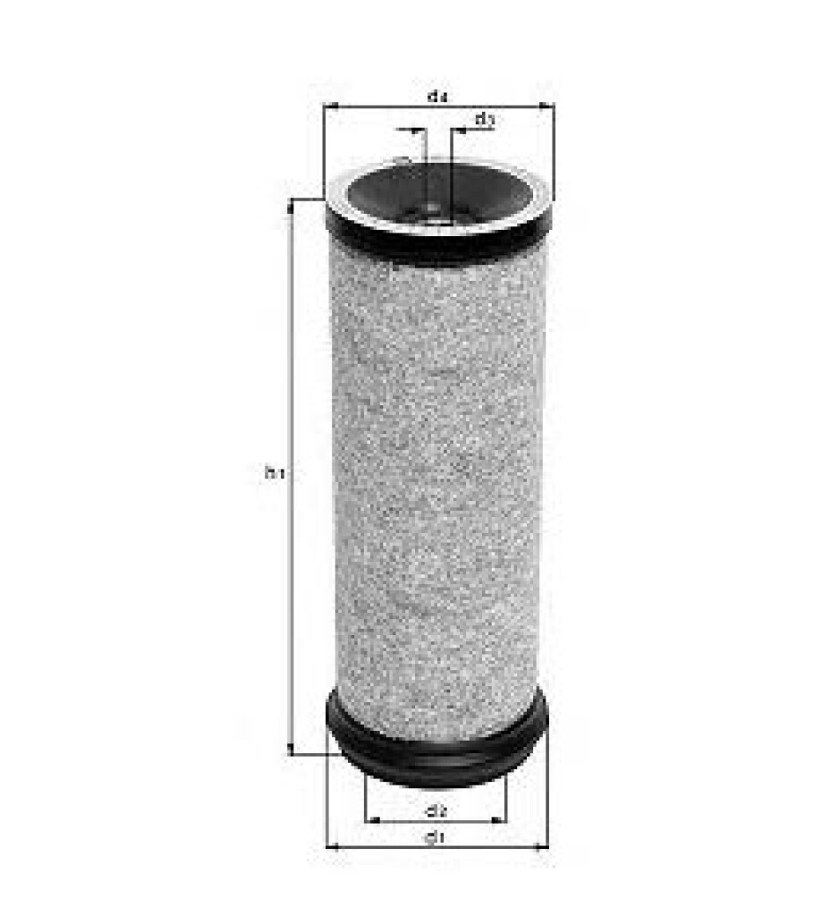 FILTRO AIRE MERCEDES BENZ INTERIOR 1313 CAMION-BUS-FORD F6000 =CA.3291 MAHLE