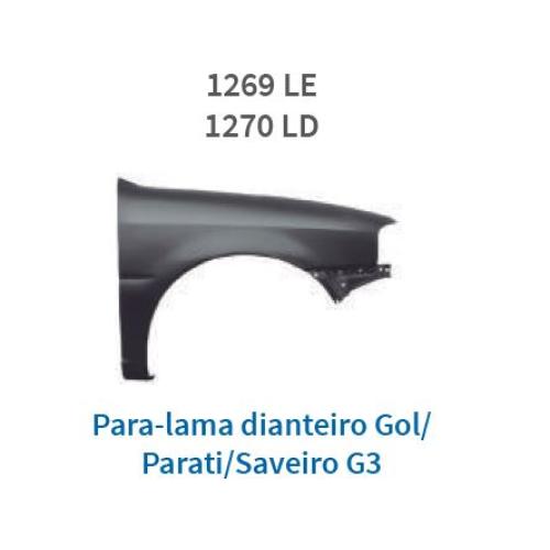 GUARDABARRO VW. GOL 2000...2005 G3 DEL. IZQ. NO ORIGINAL  CENTAURO 06401 o IGP 803 PR1269