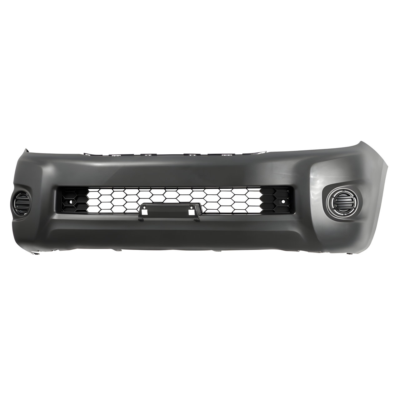 PARAGOLPE DELT. NEGRO LISO C/REJILLA S/AGUJERO FENDER