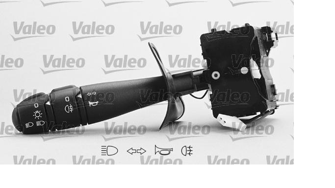 LLAVE DE LUCES TRAFIC/CLIO II/KANGOO CON BOCINA SIN CAMINEROS [VALEO]