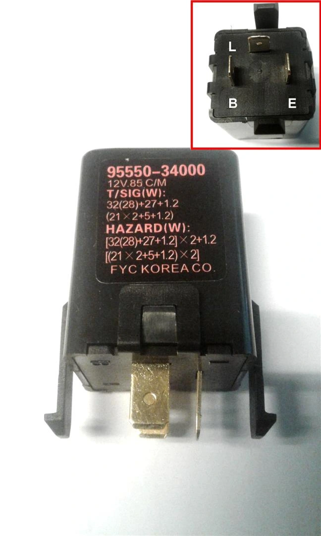 FLASHER HYUNDAI ACCENT 94 (12V) (C)