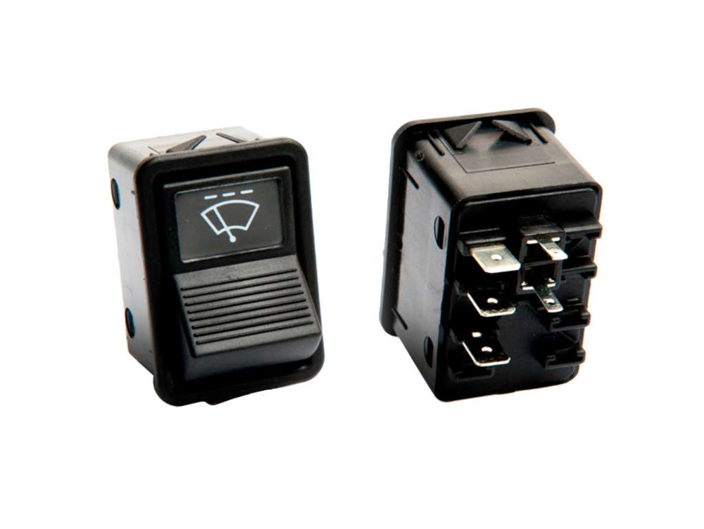 LLAVE TECLA MB LIMPIA PARABRISA C/TEMPORIZADOR 24V