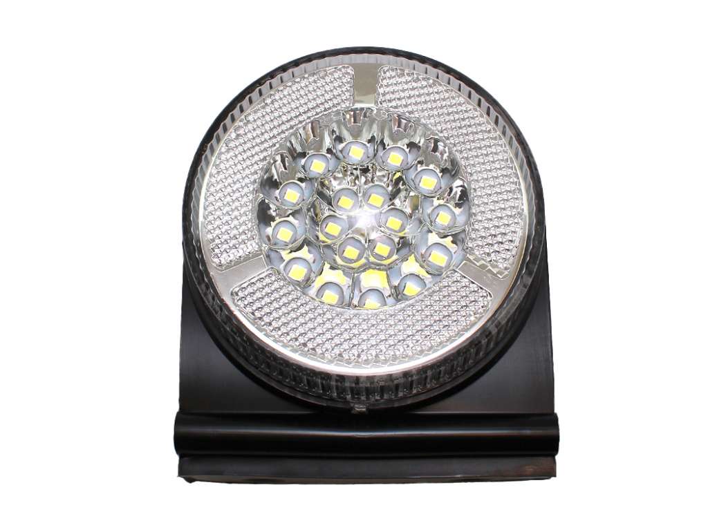 FARO LATERAL UNIV. RED. LED CRIST. 12V