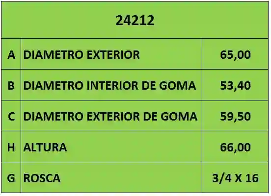 FILTRO ACEITE » 3/4 x 16 UNF GM (PH4997)