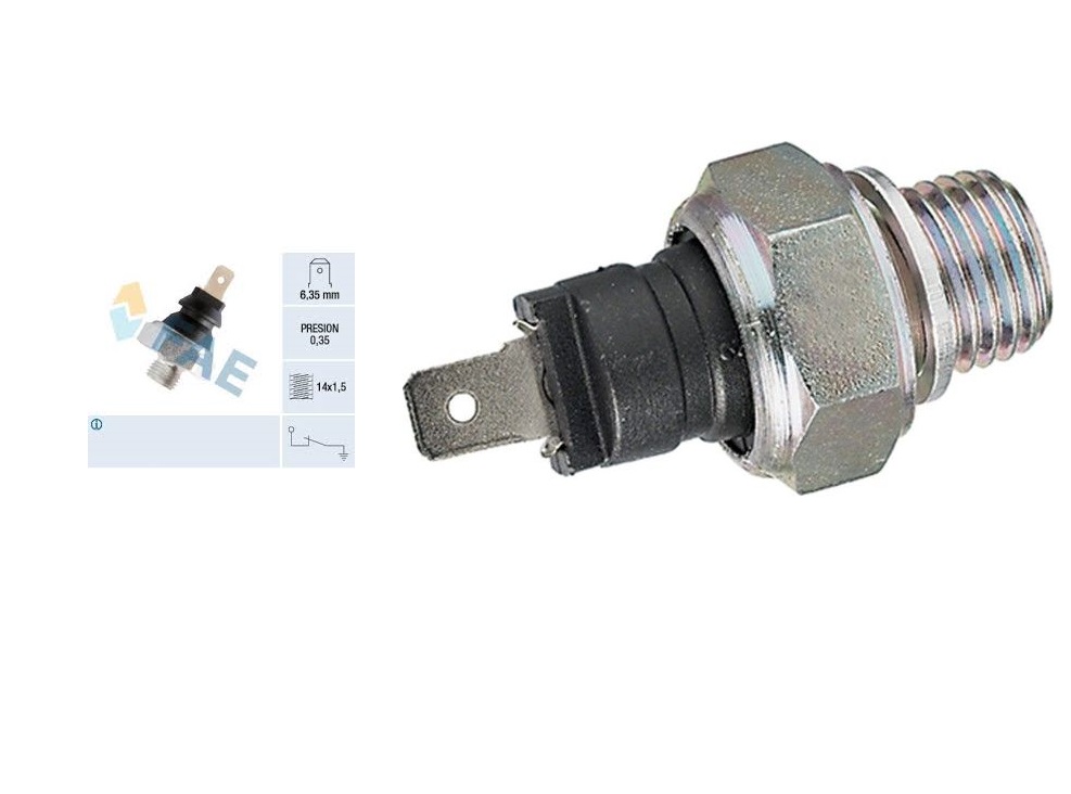 BULBO PRESION ACEITE PEUGEOT 504 505 DISEL ROSCA 14 MM [VERNET CALORSTAT]