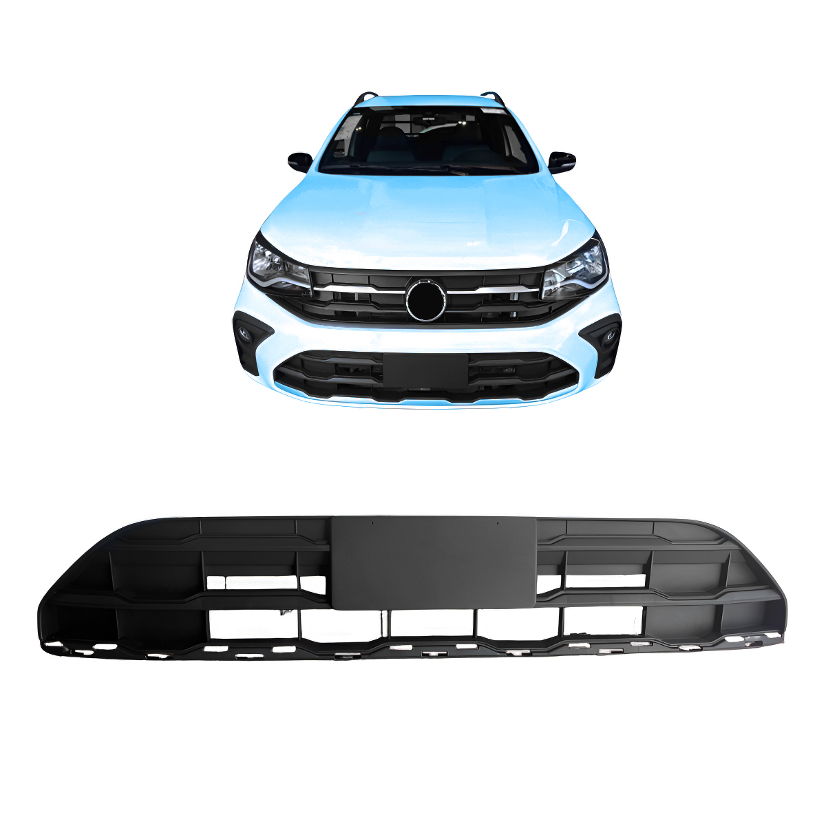 Rejilla Central de Paragolpe VW Saveiro Extreme 2024/
