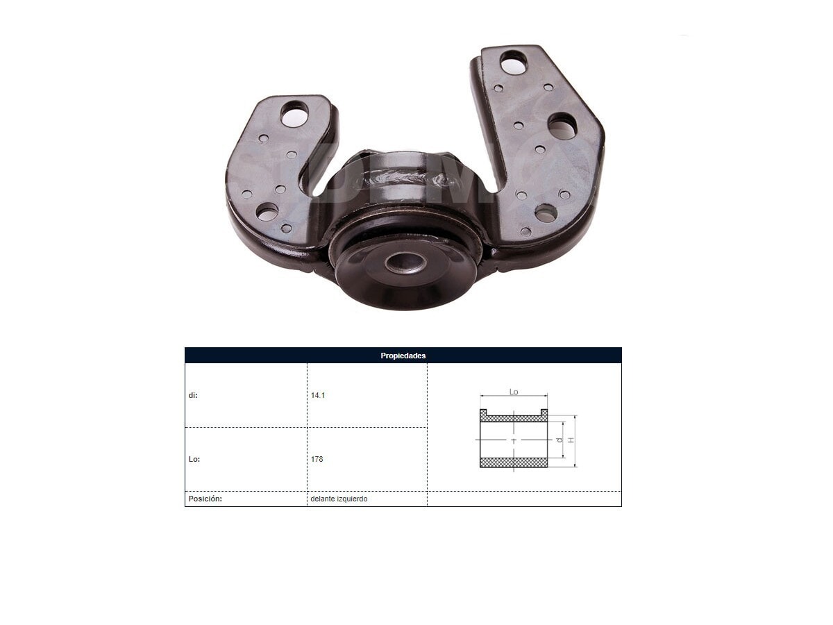 Soporte Barra Tensora Chev Corsa Combo/Celta/Corsa 95-16 Izq