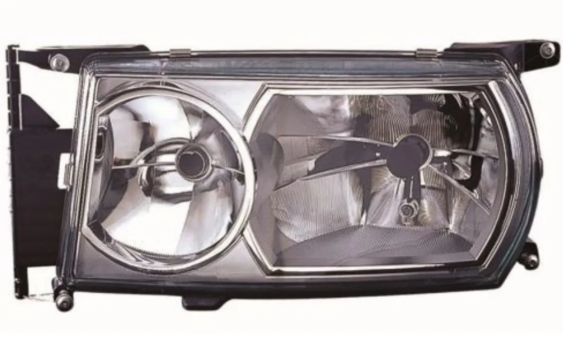 Semióptica delantera izquierda para camión Scania R410 con luz de posición LED
