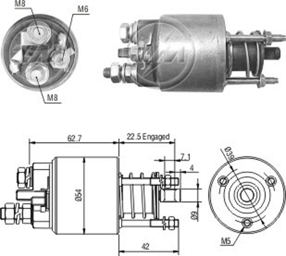 AUTOMATICO ARRANQUE FIAT PALIO/SEICENTO C/MARELLI