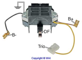 REGULADOR VOLTAJE - REGULADOR SIST.VALEO 12V VOLVO PENTA TRANSPO