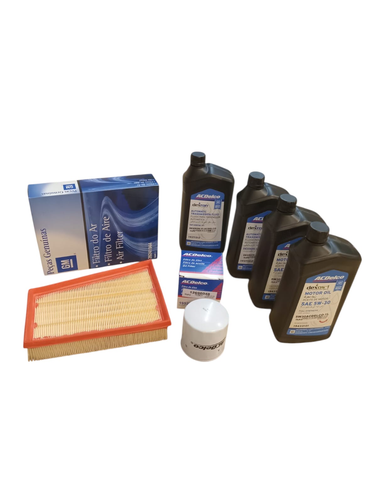 KIT LUBRICANTE Y FILTROS CHEVROLET ONIX 1.2 3C