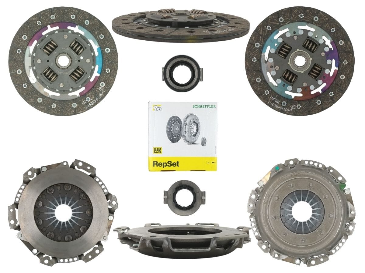 Kit de Embrague con Rulemán de Empuje y Volante de Motor