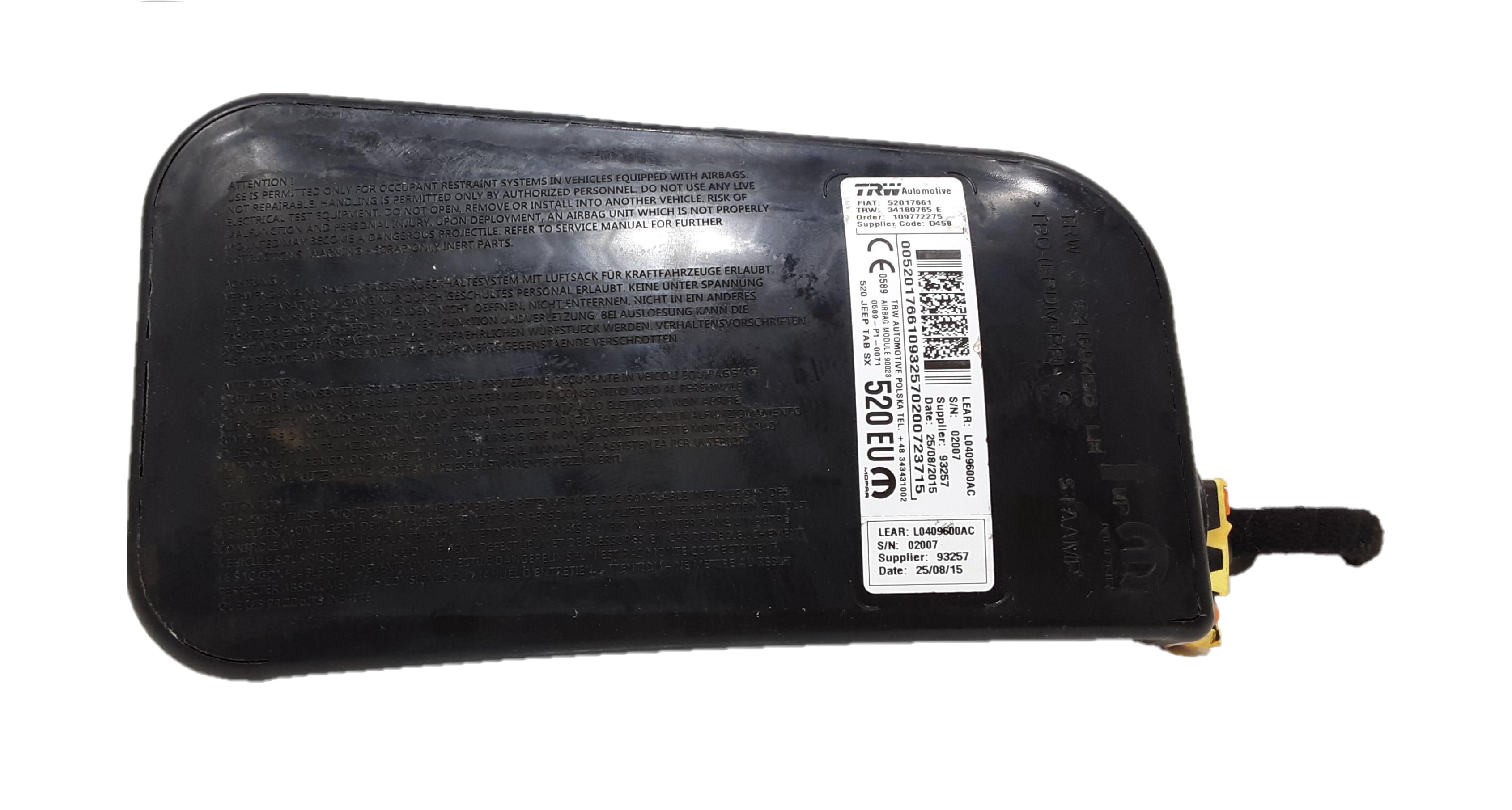 AIRBAG ASIENTO IZQ. -ORIGINAL