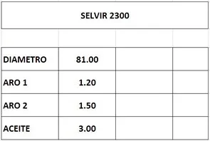 AROS  81.0mm TOYOTA 1.6 N  STD