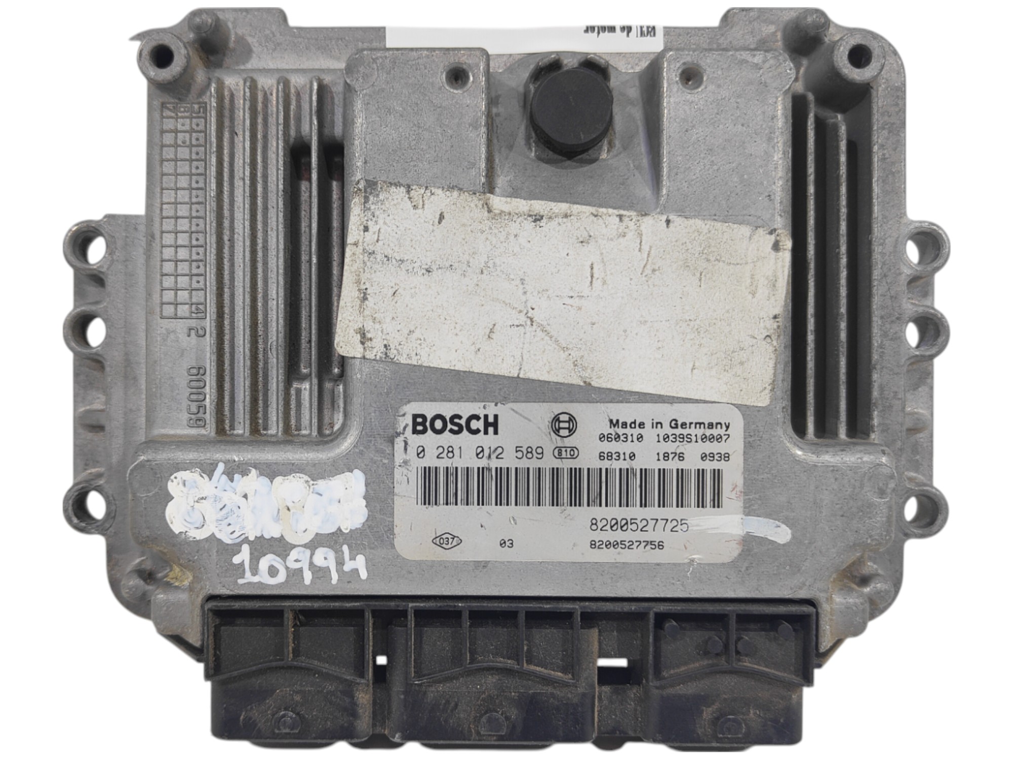 ECU de motor Renault MEGANE II SCENIC 1.9 DCI 130HP 2006, Ref: 10994-K3B12