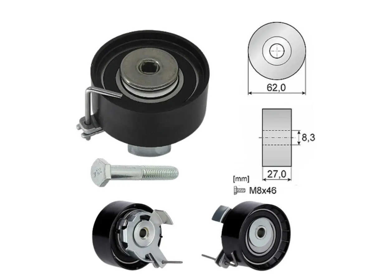 Tensor Correa Distribucion Ford Ecosport Focus Fiesta 01-25