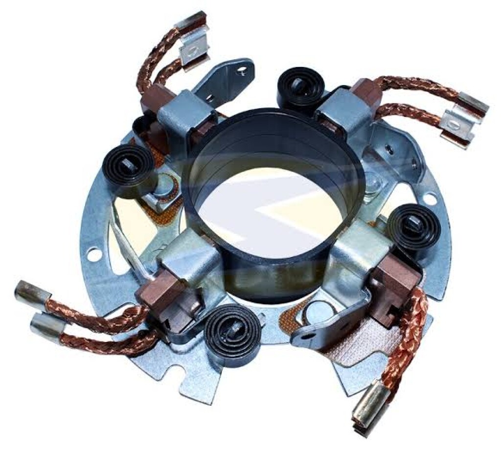 Porta carbones para motor de arranque