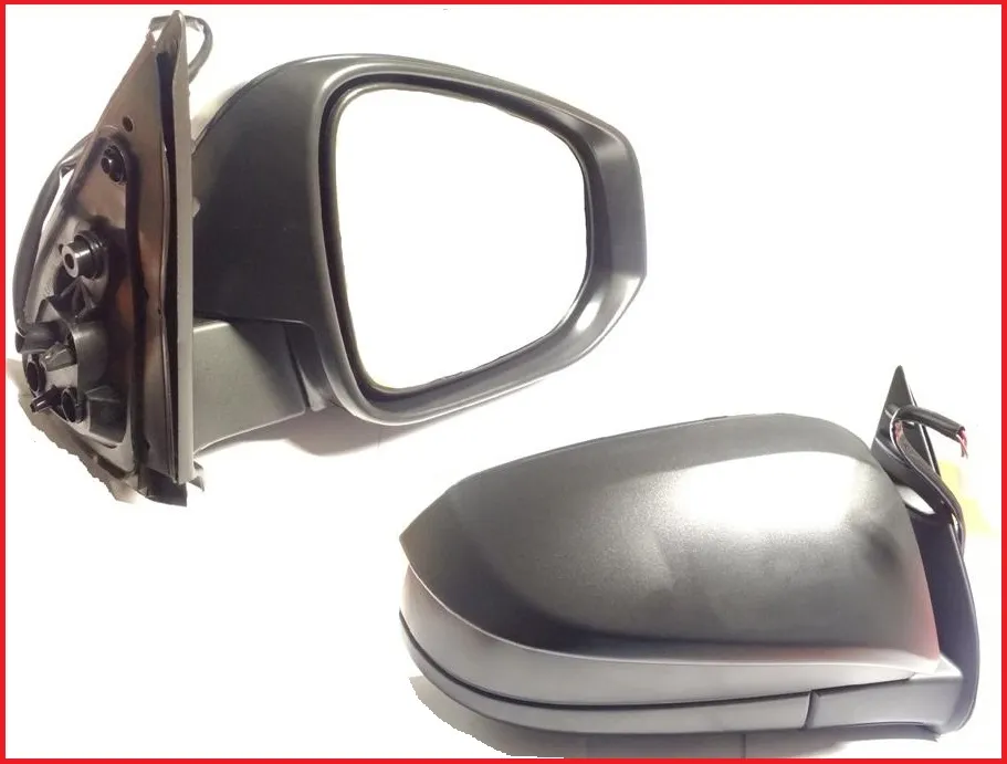 Espejo retrovisor exterior derecho eléctrico negro