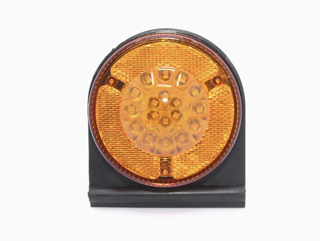 Faro lateral universal ámbar LED 12V