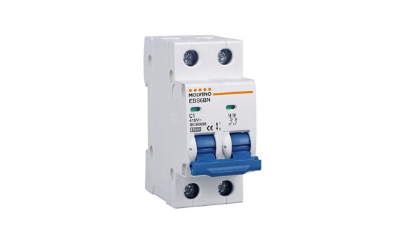 LLAVE BIPOLAR TERMOMAGNETICA 2 POLOS 40AMP TIPO C