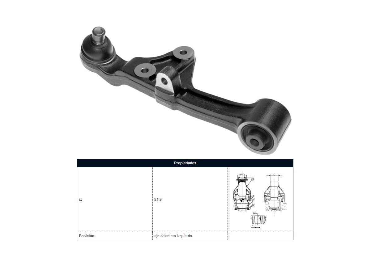 Brazo De Suspensión Kia Carnival 05-25 Izq