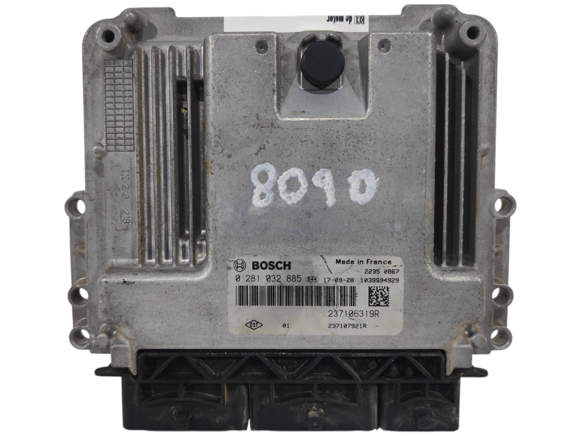 ECU de motor Renault KANGOO 1.5 DCI 90CV , Ref: 8090-K3B2