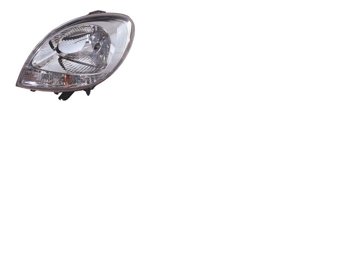 Faro delantero óptico izquierdo