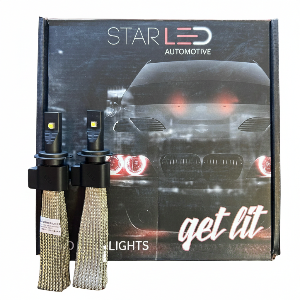 Kit Lámparas LED CREE 40W (20W) 12/24V - H3 H7 H11 9006