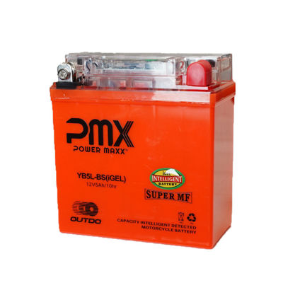 Bateria Moto Gel YB5L-BS 5 Ah Polleritas 110 y otras