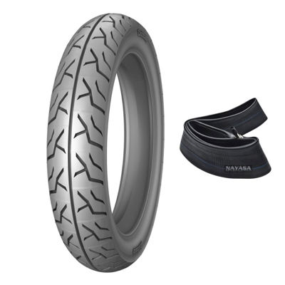 Cubierta Moto 275-17 c/cámara Nayasa EY2305