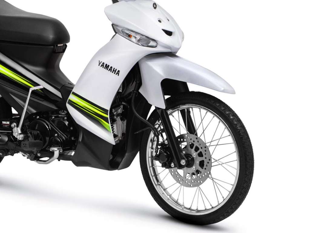 GUARDABARRO DELANTERO CRYPTON 110 BLANCO