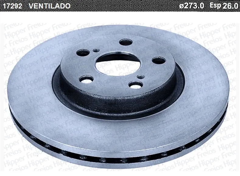Disco de freno delantero