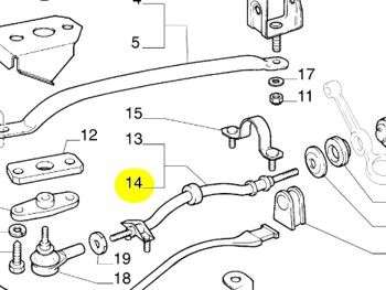 Brazo tensor de suspensión