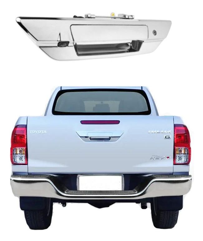 Manija Portón Toyota Hilux 2016 A 2023 Cromada